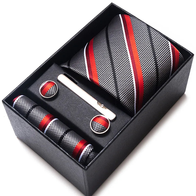 Gift Box for 8cm Tie Formal Jacquard Yarn-dye