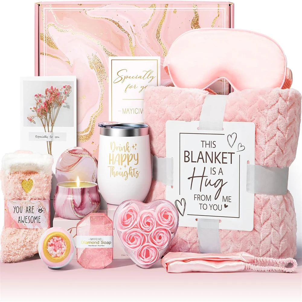 Happy Gift Basket for Women