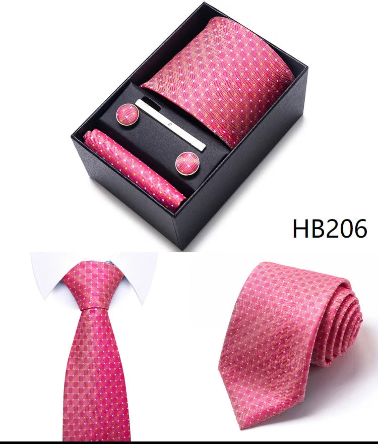 Gift Box for 8cm Tie Formal Jacquard Yarn-dye