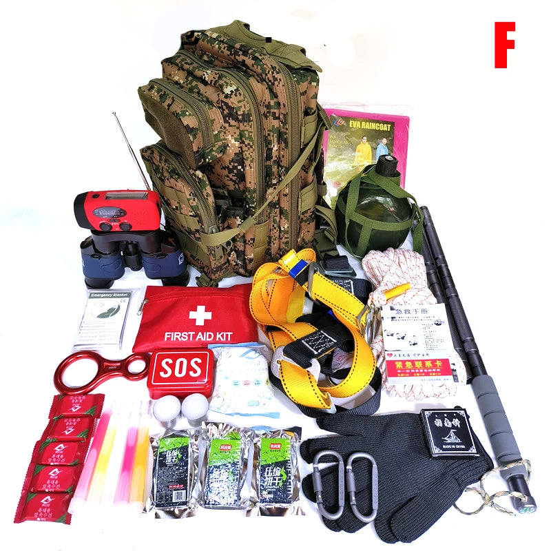 Emergency Survival Tools First Aid And Medical Supplies Gift Set