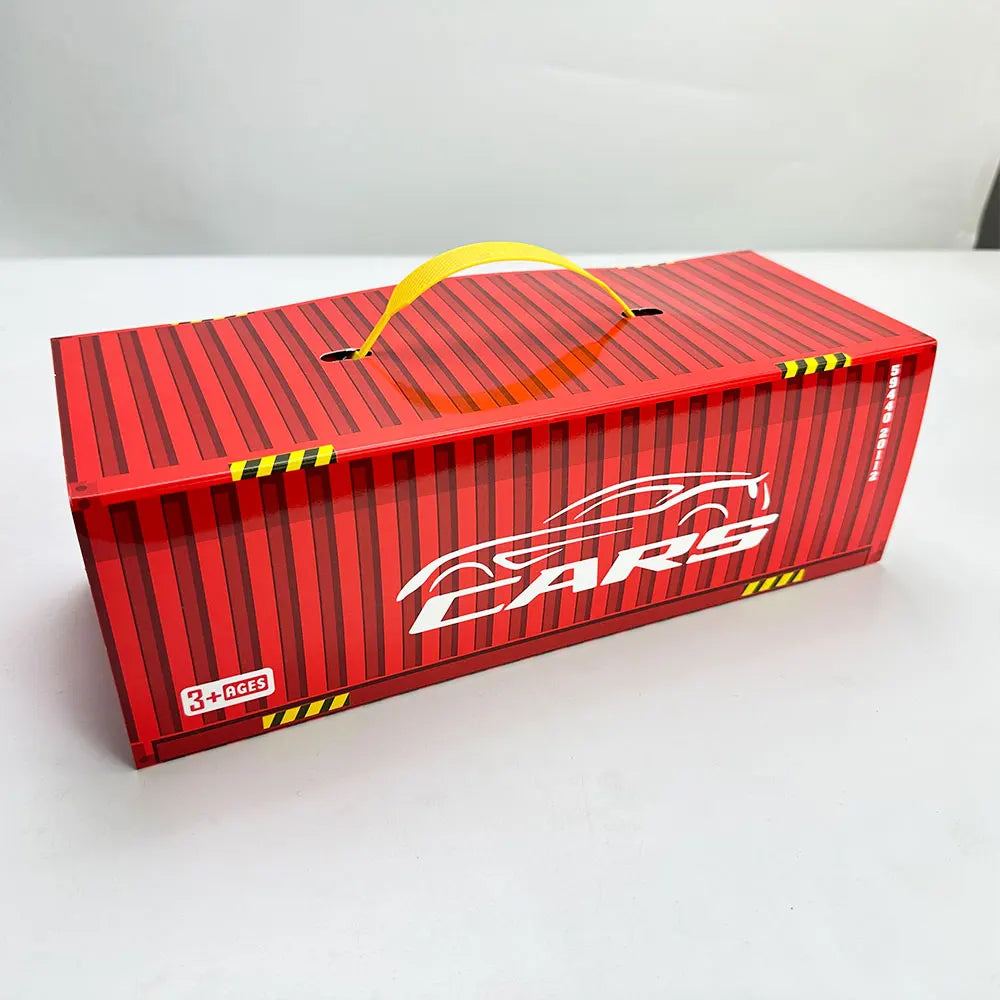 Gift Box Version: 48-Piece Alloy Car Set, Children's Toy Car, Tin Car, Racing Model, Classic Car Model, Christmas Gift