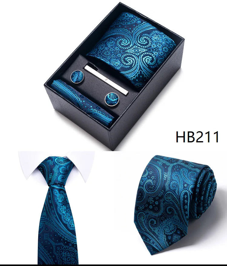 Gift Box for 8cm Tie Formal Jacquard Yarn-dye
