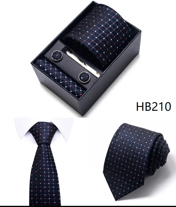 Gift Box for 8cm Tie Formal Jacquard Yarn-dye
