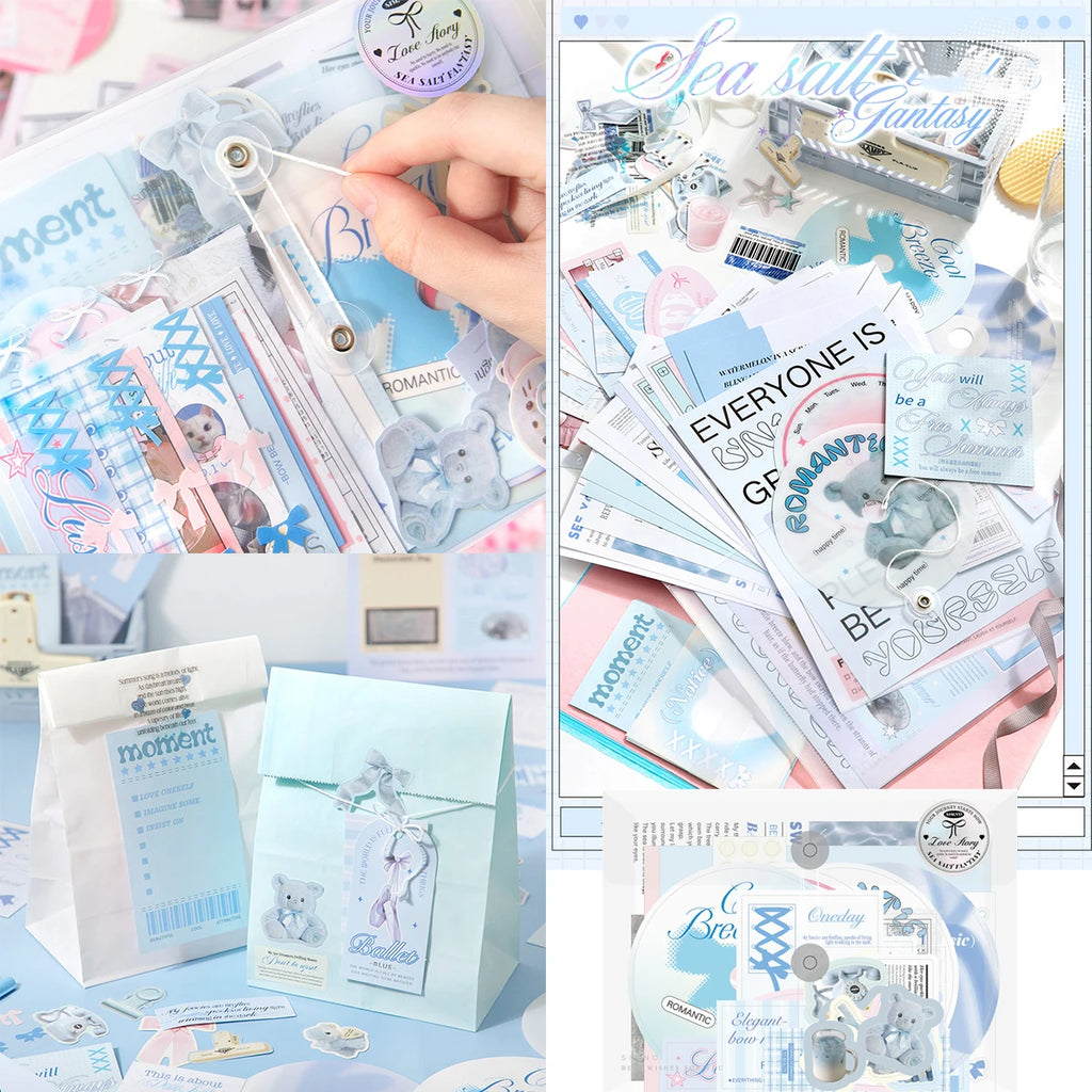 101 pcs Scrapbook Supplies Kit