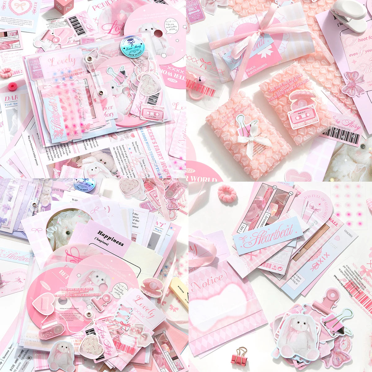 101 pcs Scrapbook Supplies Kit