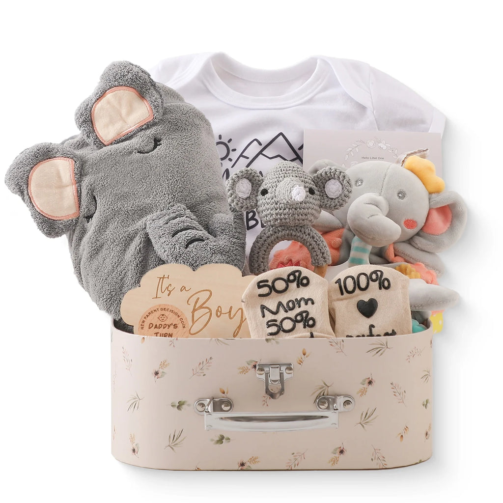 Premium Baby Girl Gift Basket Set - Perfect for Baby Shower Baby Birth, Includes Clothes, Toys & More Photography Accessories