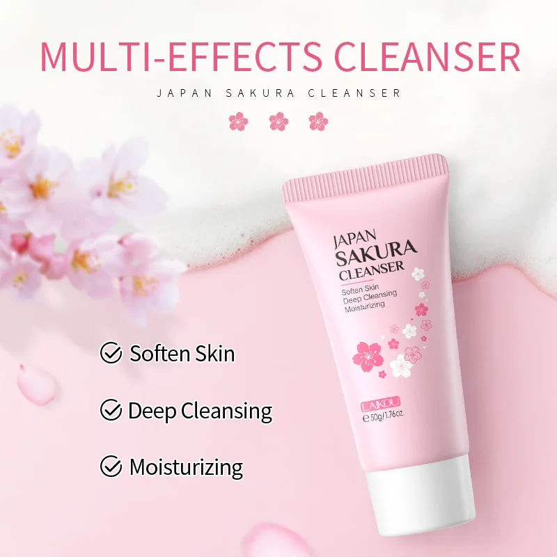 Sakura Facial Cleaner Skin Care Set