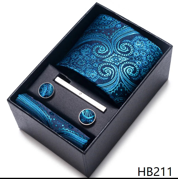 Gift Box for 8cm Tie Formal Jacquard Yarn-dye