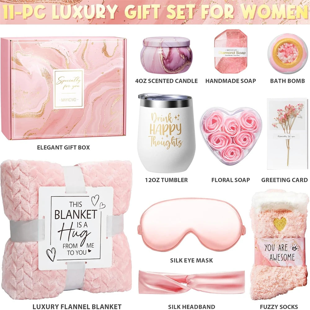 Happy Gift Basket for Women
