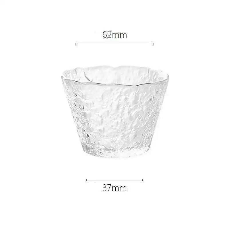 High Quality Hammer Glass Tea Set