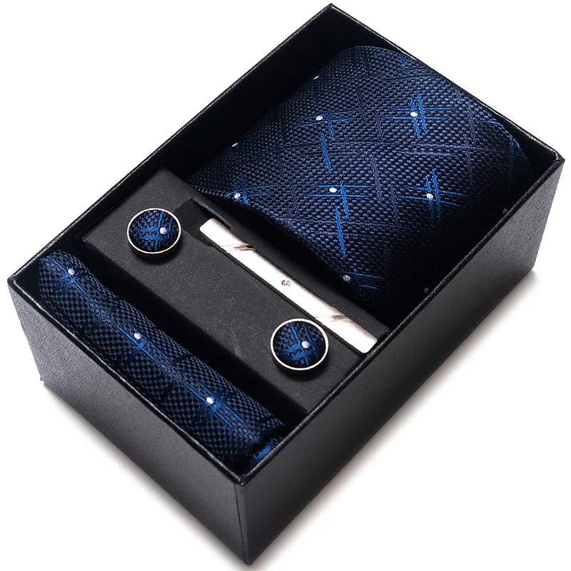 Gift Box for 8cm Tie Formal Jacquard Yarn-dye