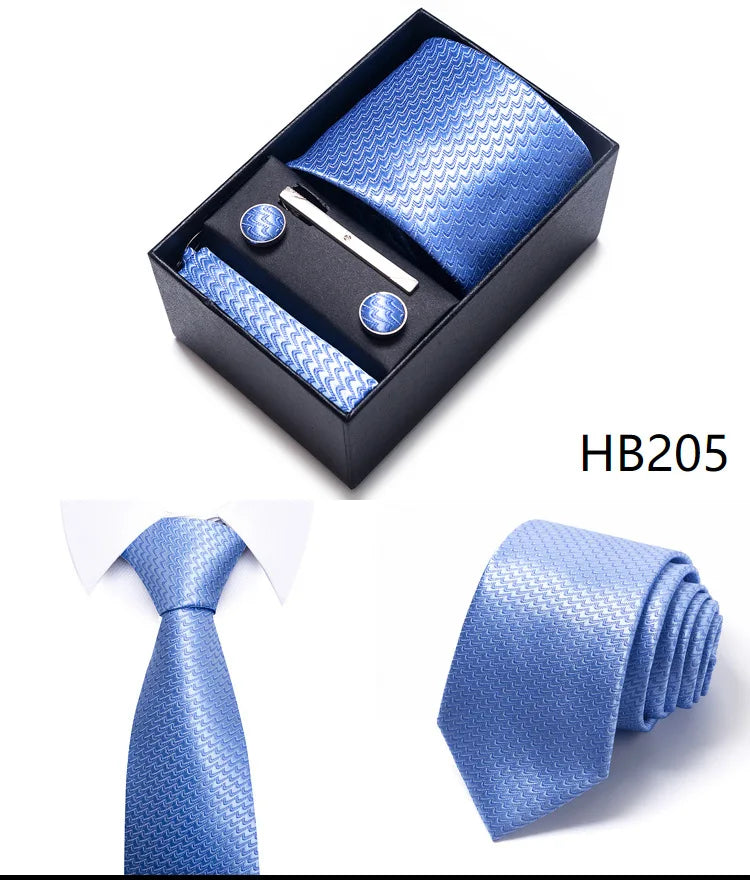 Gift Box for 8cm Tie Formal Jacquard Yarn-dye