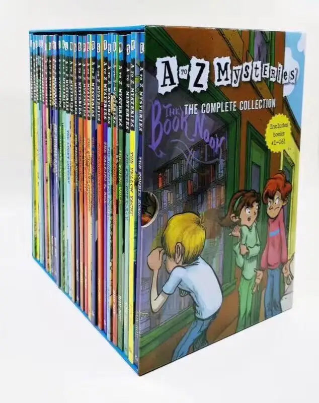 26 Books/set A To Z Mysteries Ron Roy Children Detective Reasoning Novel Children's Elementary Chapter Novels English Book Sets