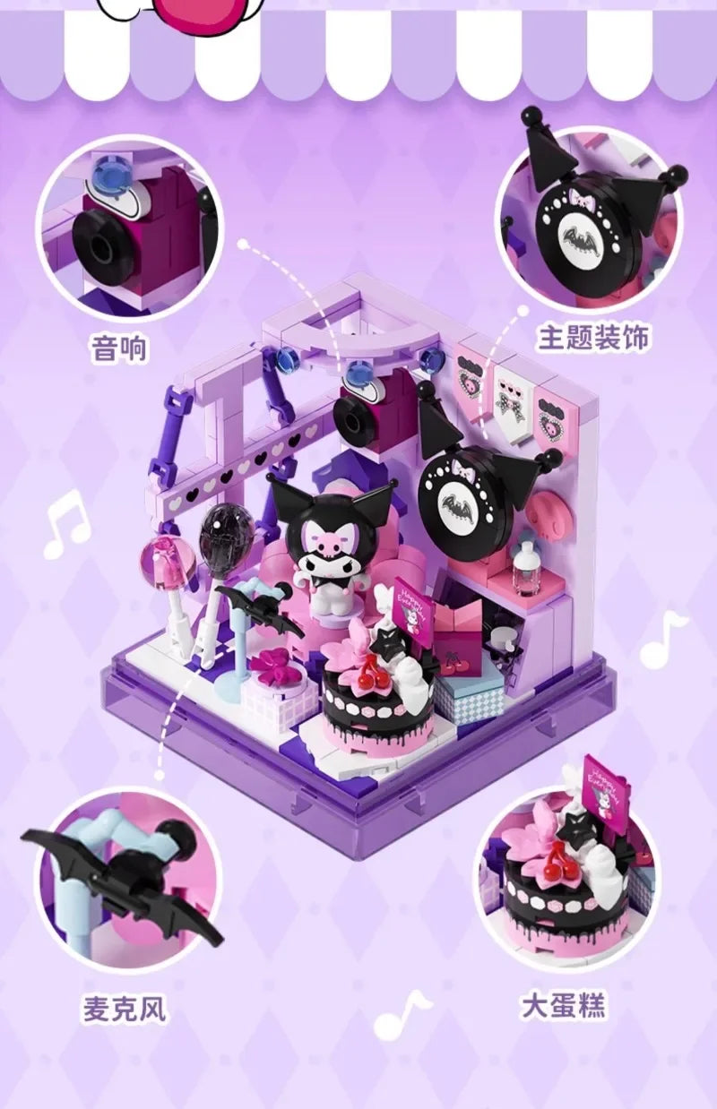 Hello Kitty Cute Puzzle Assembly Gift Set