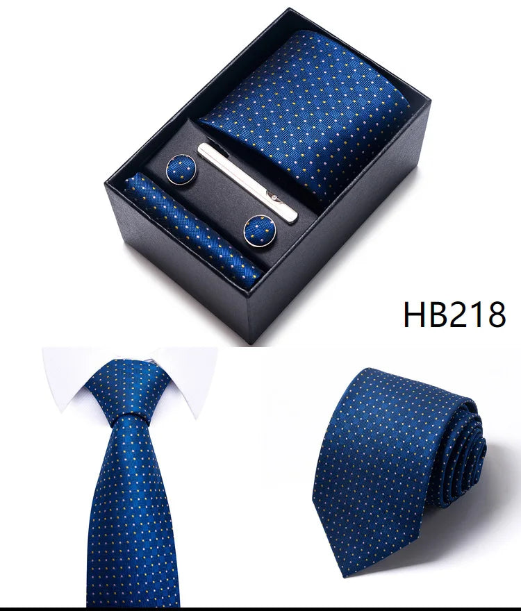 Gift Box for 8cm Tie Formal Jacquard Yarn-dye