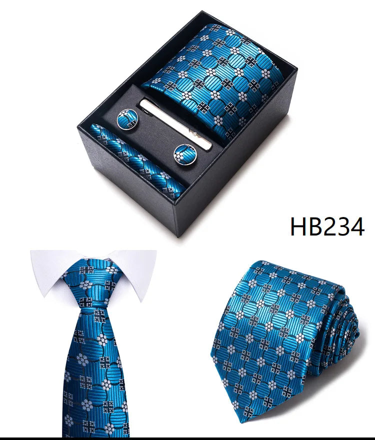 Gift Box for 8cm Tie Formal Jacquard Yarn-dye