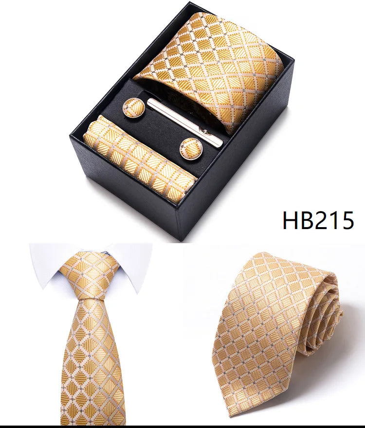 Gift Box for 8cm Tie Formal Jacquard Yarn-dye