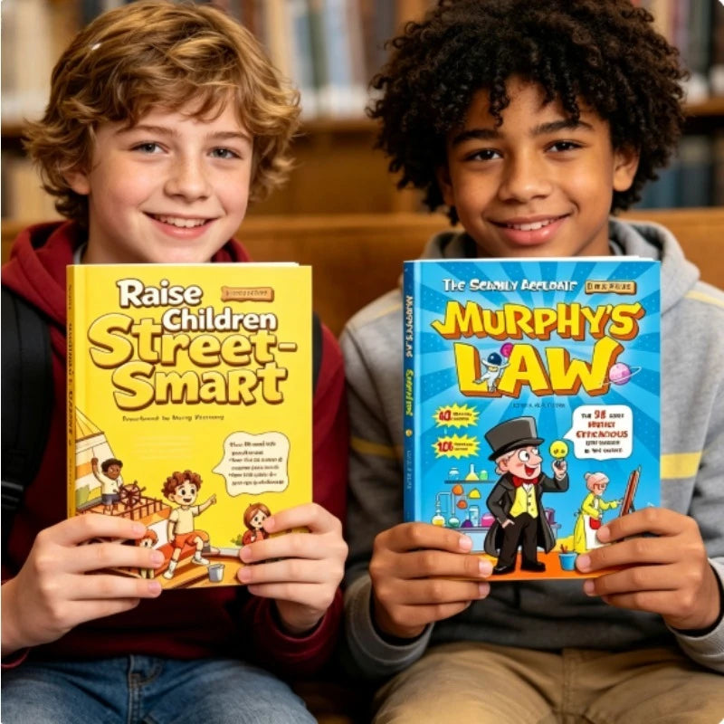 Family education English books Murphy's law series children's growth cognition reading books best-selling gift sets books