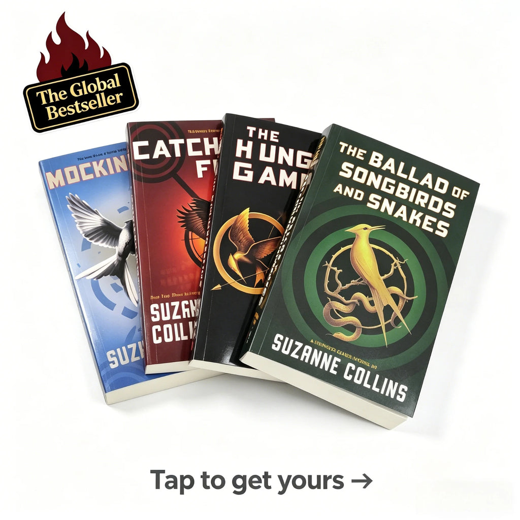 The Hunger Games 4 Books Collection Set By Suzanne Collins Fiction Novels English YA Reading Books