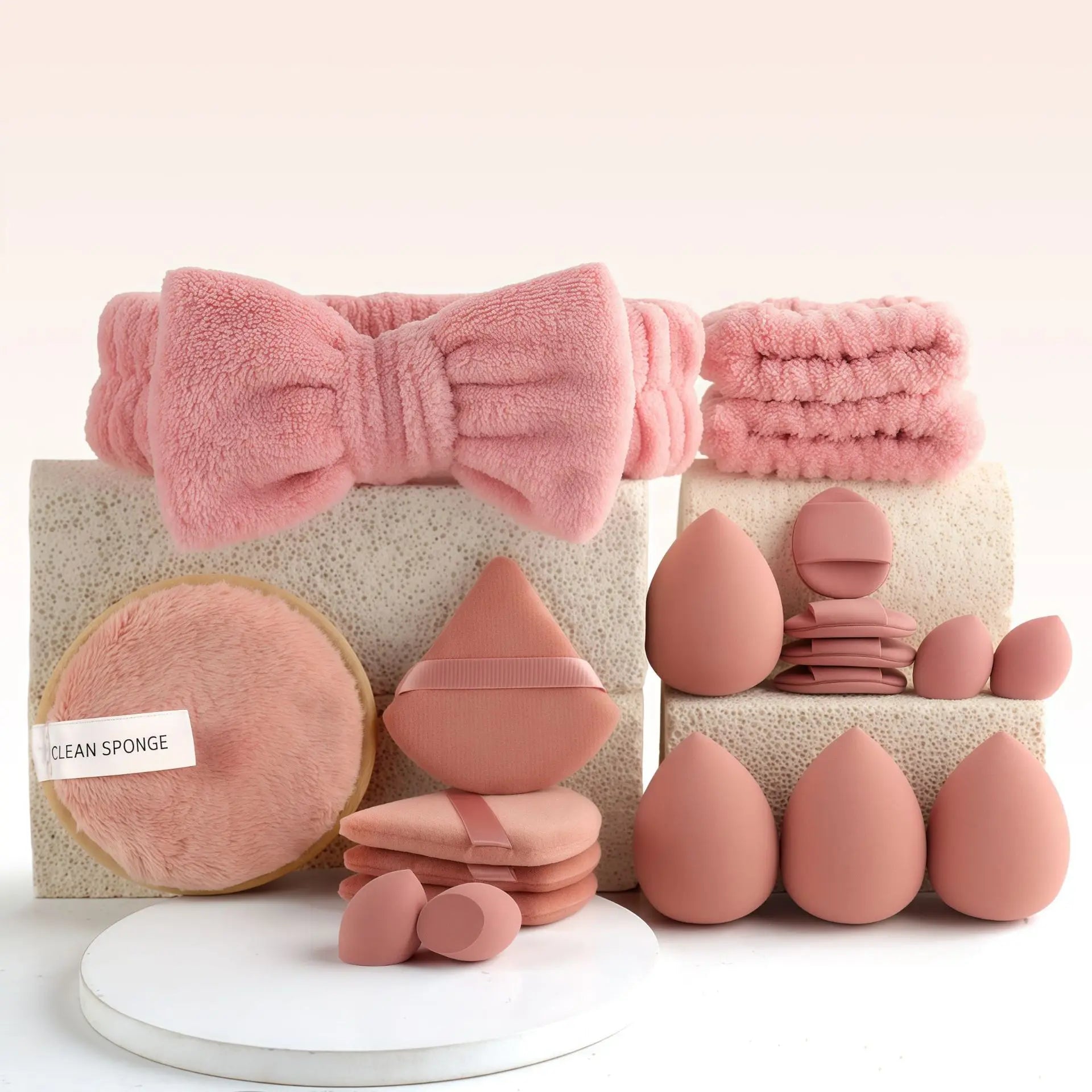 High Quality 40pcs Makeup Brush And Sponge Set