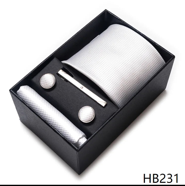 Gift Box for 8cm Tie Formal Jacquard Yarn-dye