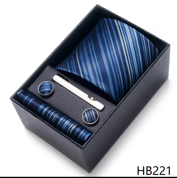 Gift Box for 8cm Tie Formal Jacquard Yarn-dye