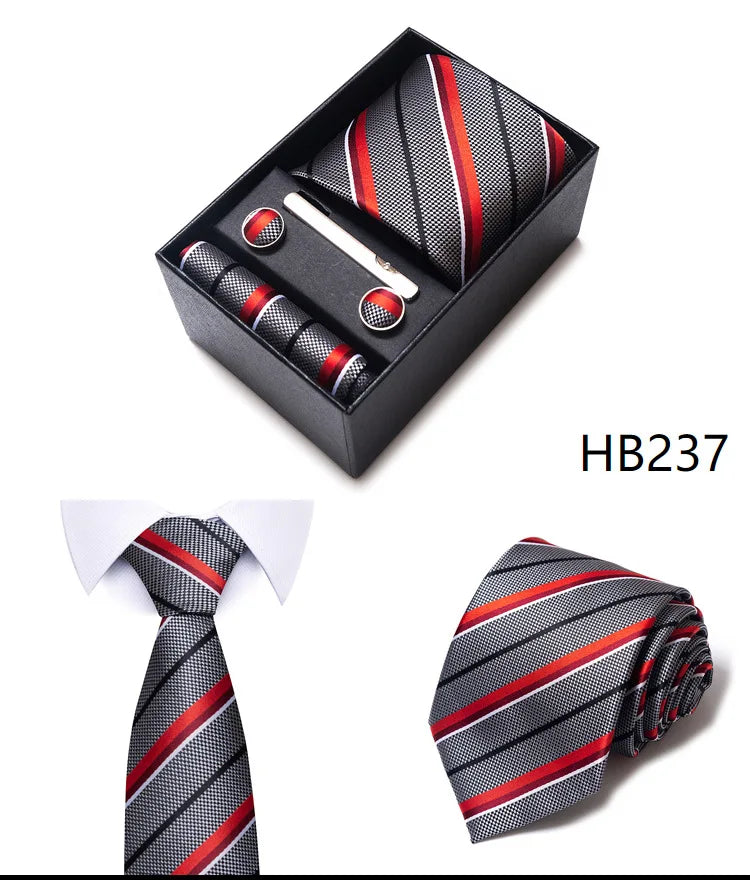 Gift Box for 8cm Tie Formal Jacquard Yarn-dye
