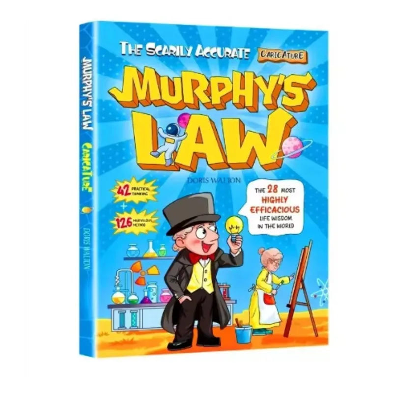 Family education English books Murphy's law series children's growth cognition reading books best-selling gift sets books
