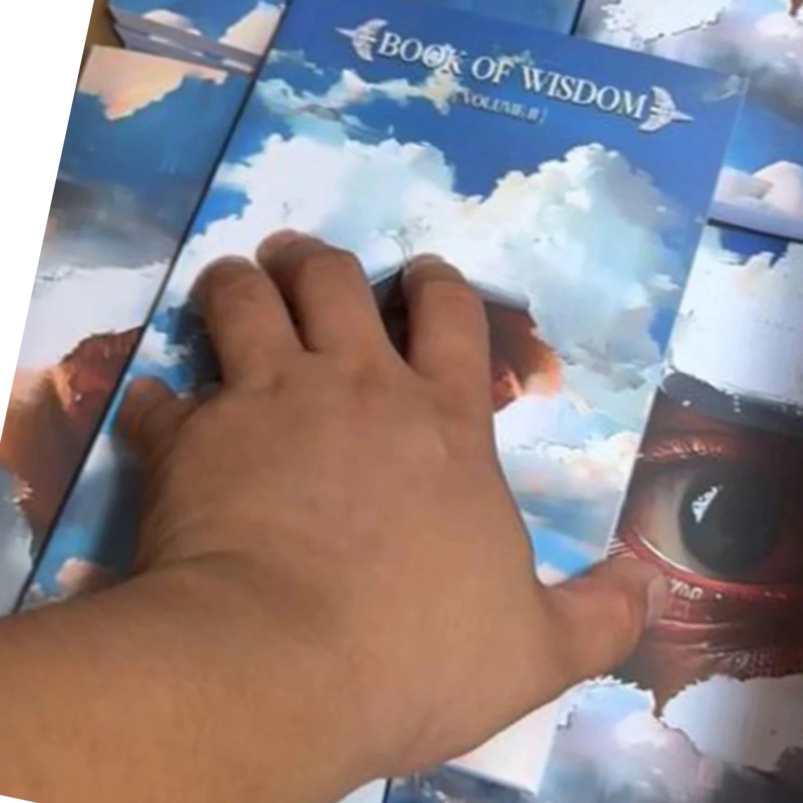 2026 best-seller  BOOK OF WISDOM Themed Notebook with Wisdom Eye Cover for Self Reflection and Philosophy Learning