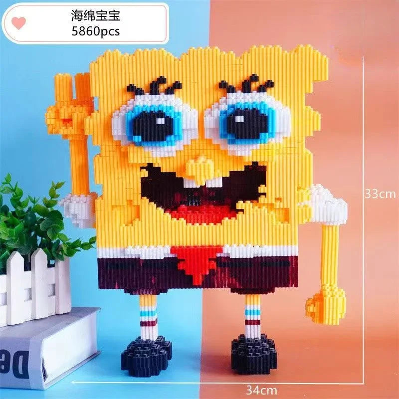 Hello Kitty Three-dimensional Small Particle Building Block Set