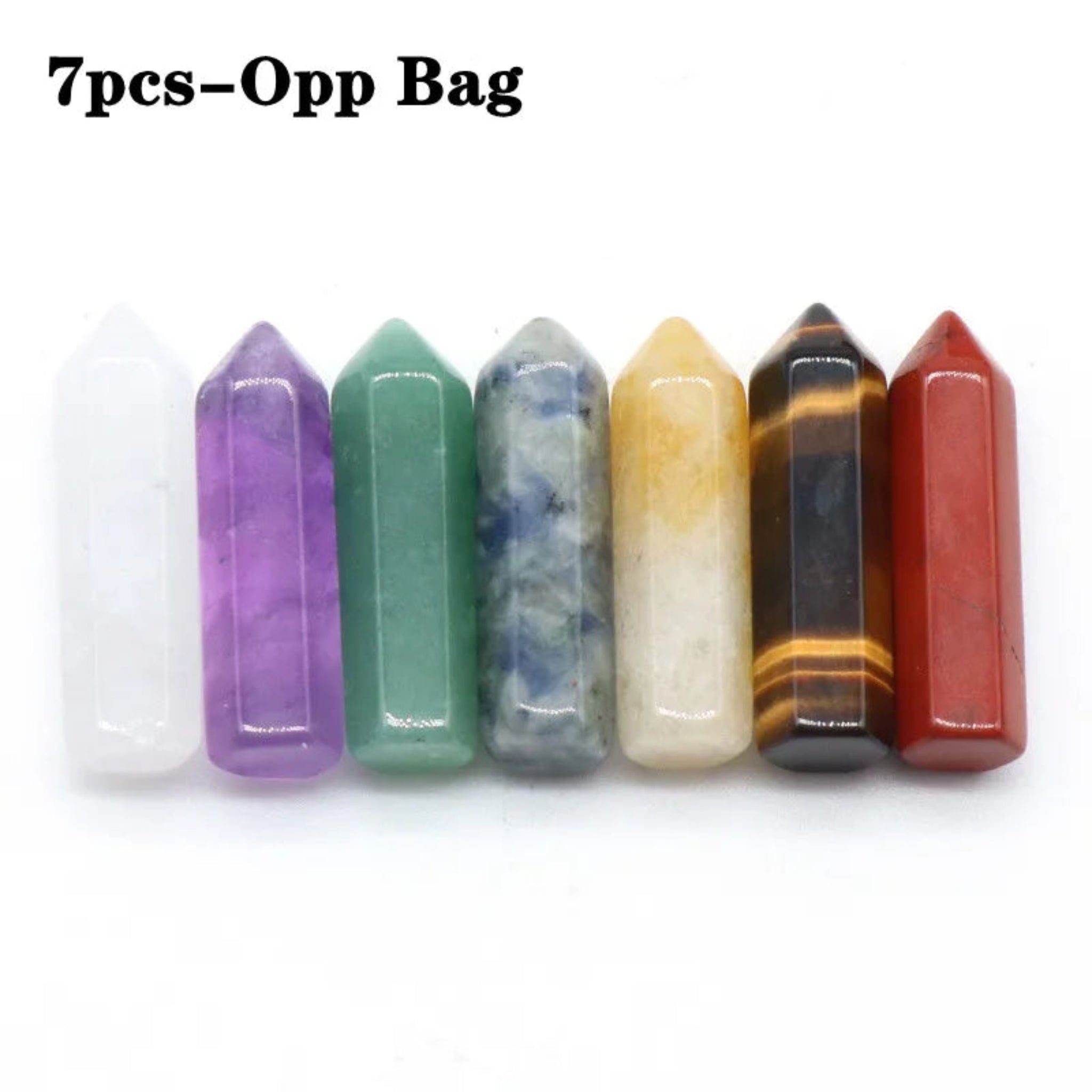 14 PCS Natural Stone Set