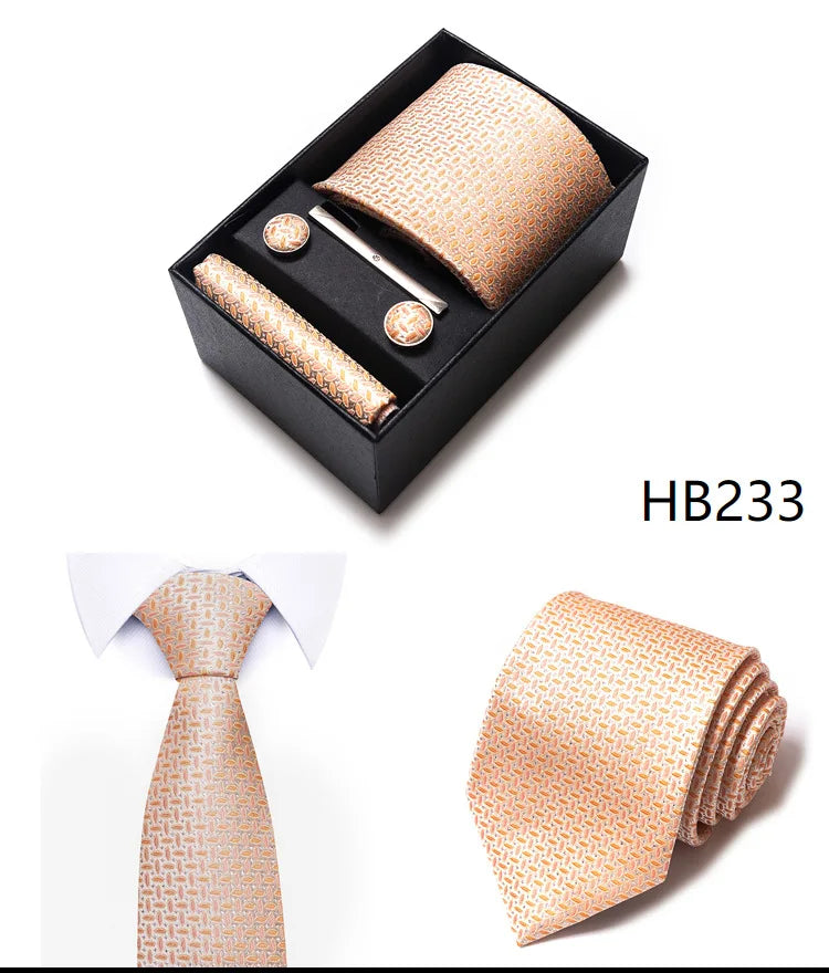 Gift Box for 8cm Tie Formal Jacquard Yarn-dye