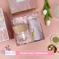 3 IN 1 Souvenir Gift Set Stylish Design Fan/Towel/Cup
