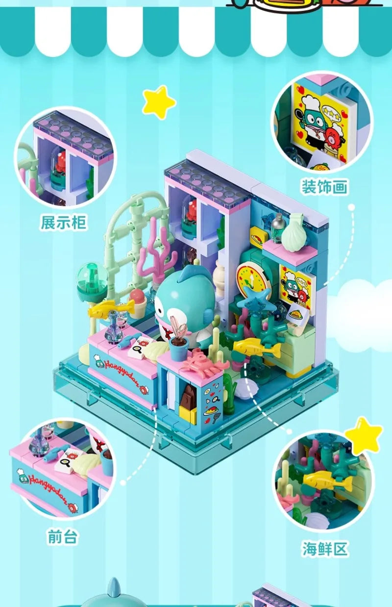 Hello Kitty Cute Puzzle Assembly Gift Set