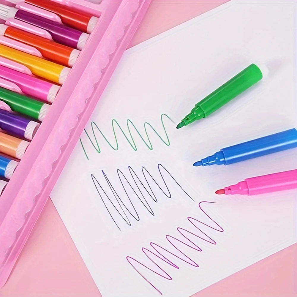 208 Pcs Watercolor Pen Gift Set