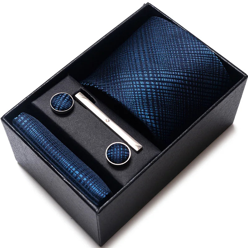 Gift Box for 8cm Tie Formal Jacquard Yarn-dye