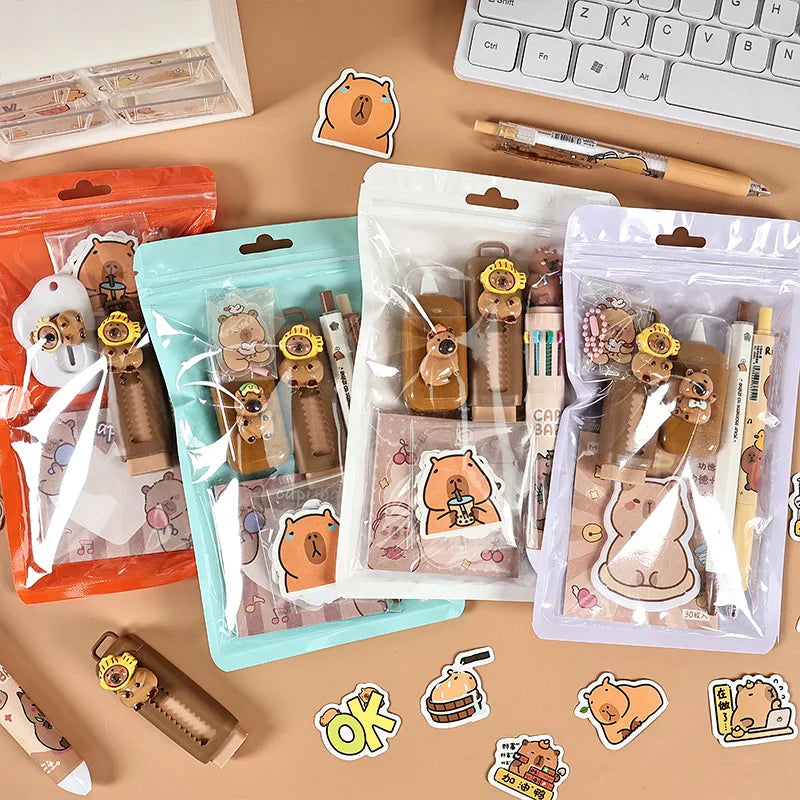 Cartoon Animal Stationery Set