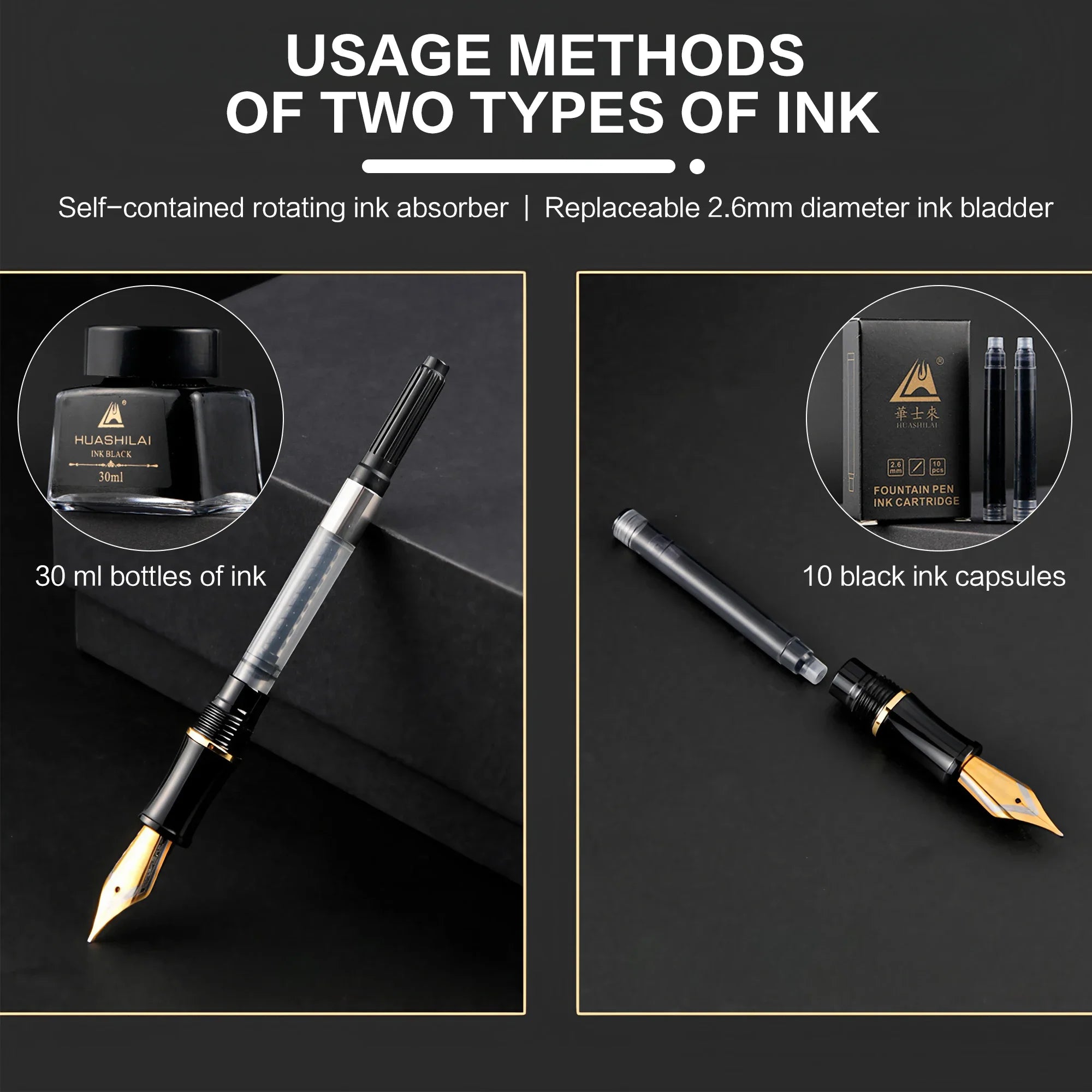 Luxury Fountain Pen Set with Gift Box