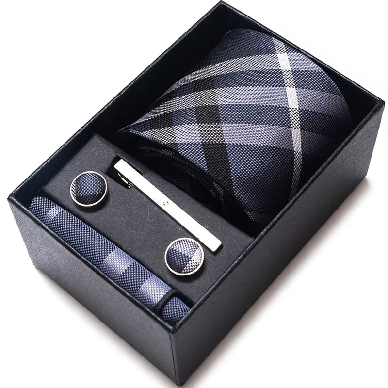 Gift Box for 8cm Tie Formal Jacquard Yarn-dye