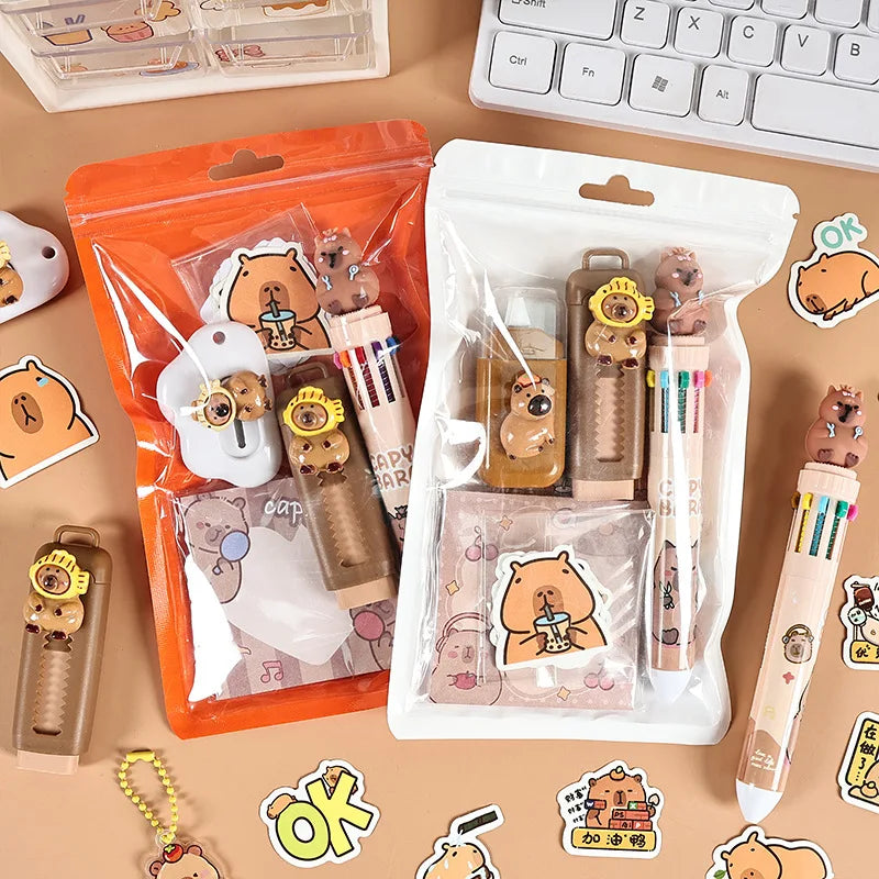 Cartoon Animal Stationery Set