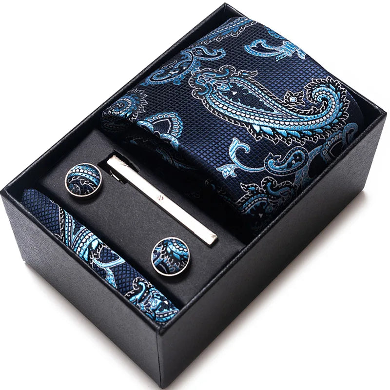 Gift Box for 8cm Tie Formal Jacquard Yarn-dye