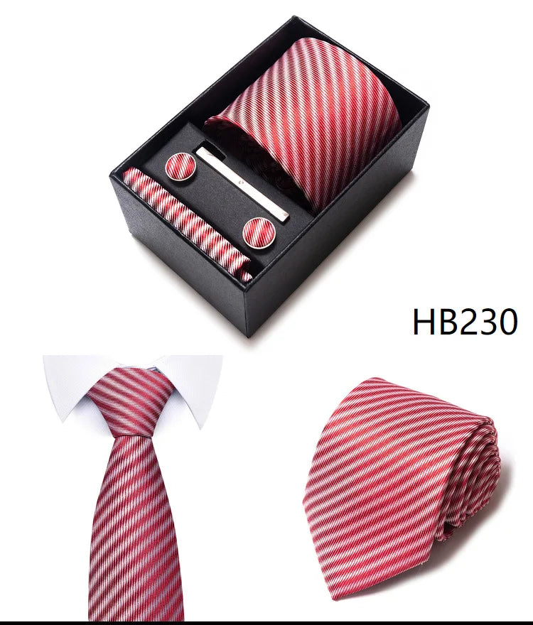 Gift Box for 8cm Tie Formal Jacquard Yarn-dye