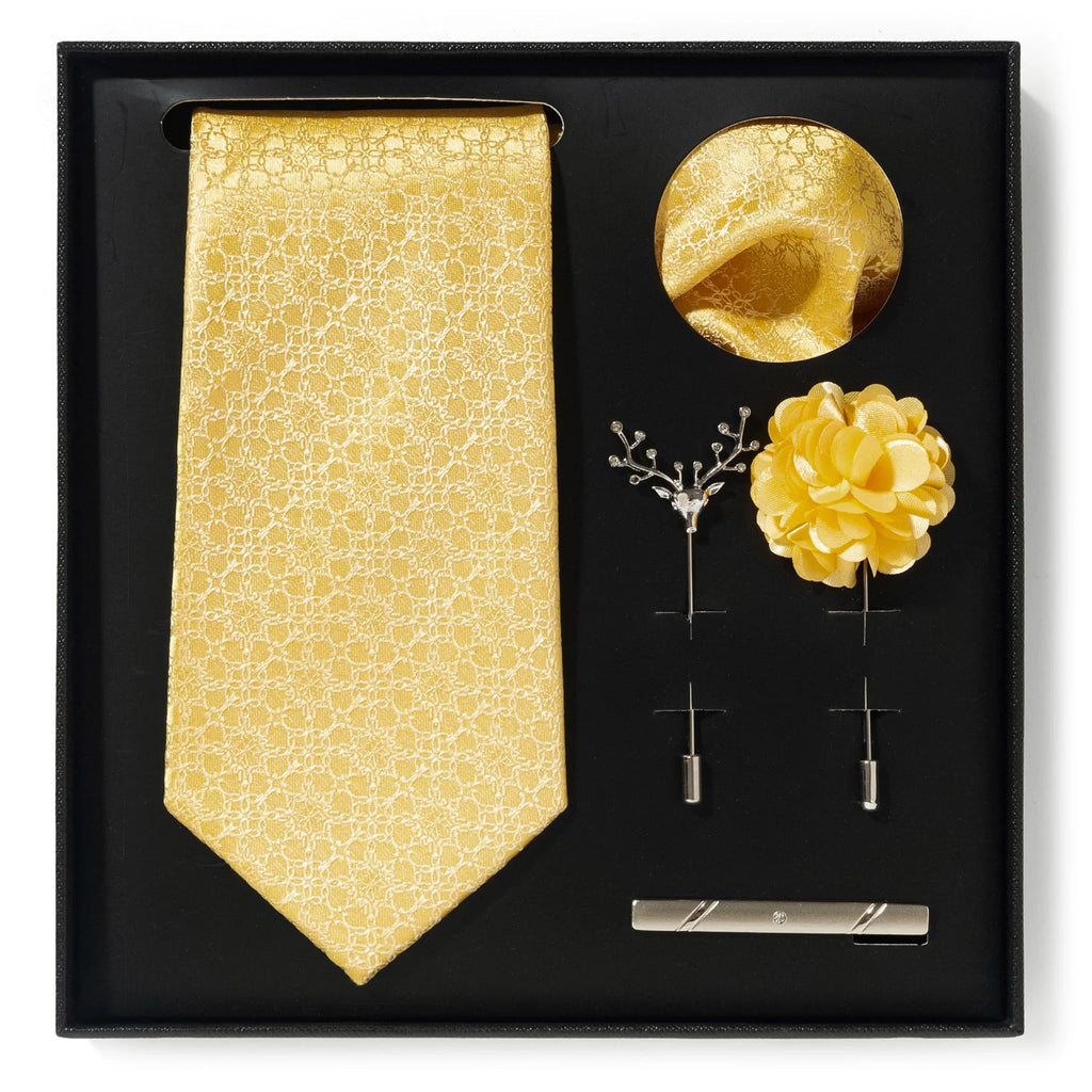 A set of stylish men's suit gift box