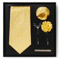 A set of stylish men's suit gift box