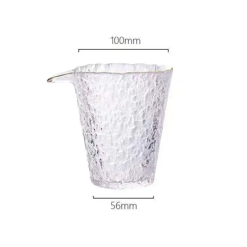 High Quality Hammer Glass Tea Set