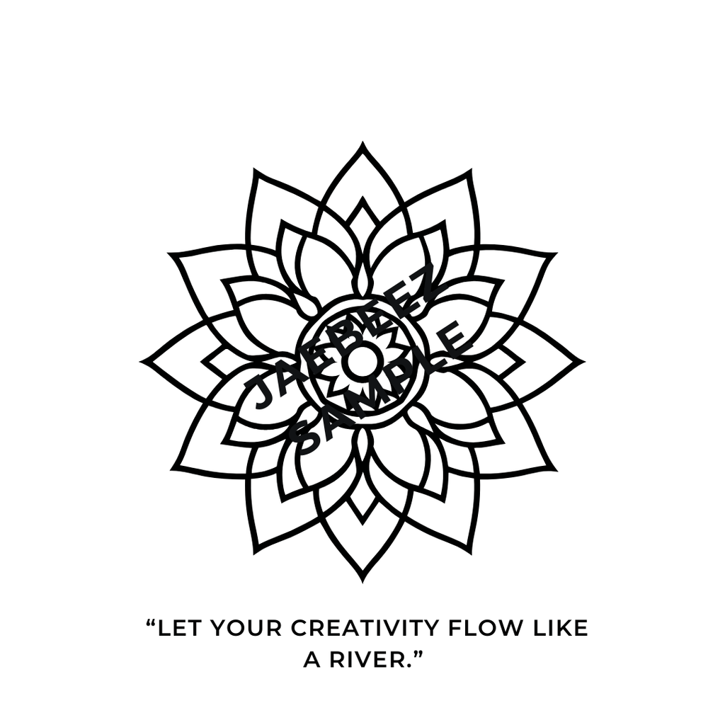Printable Simple Mandalas With Quotes