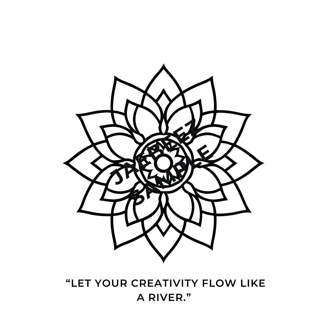 Printable Simple Mandalas With Quotes