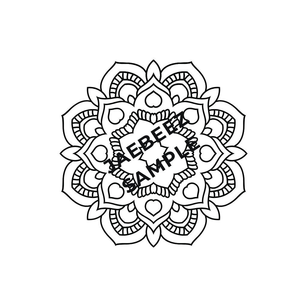 Simple Mandalas Adult Coloring Book