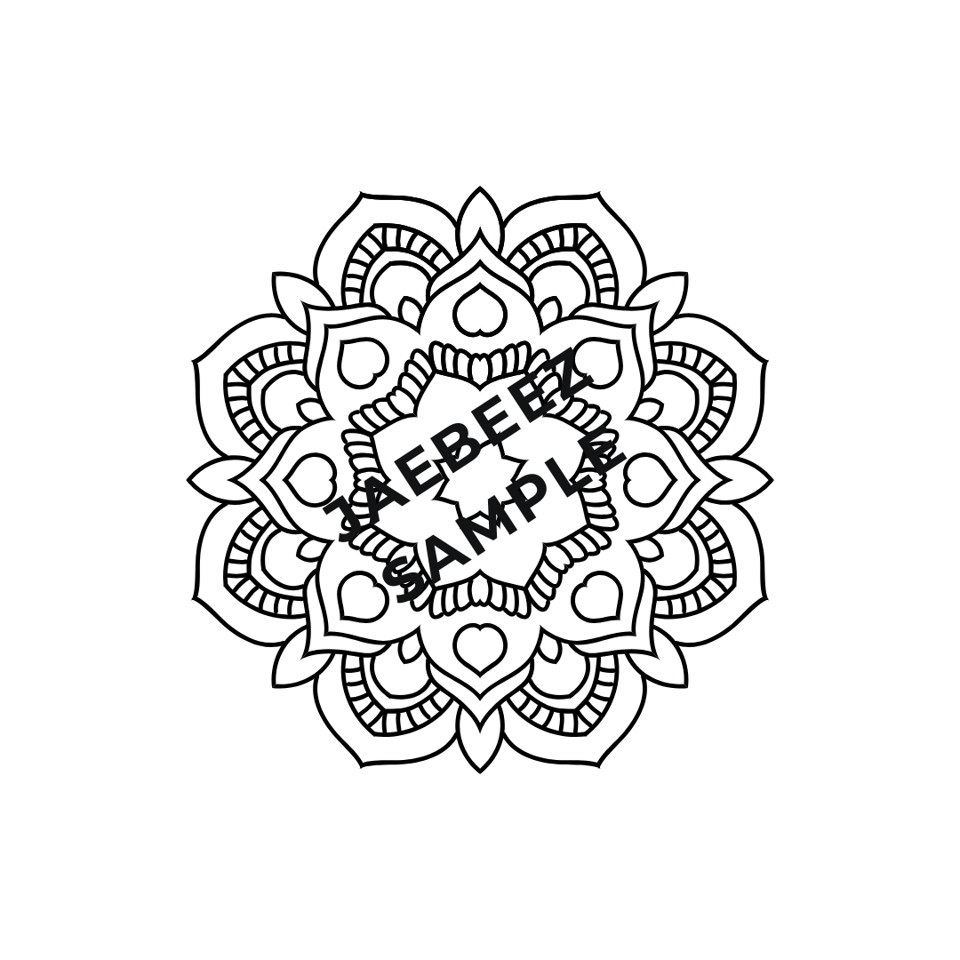 Simple Mandalas Adult Coloring Book