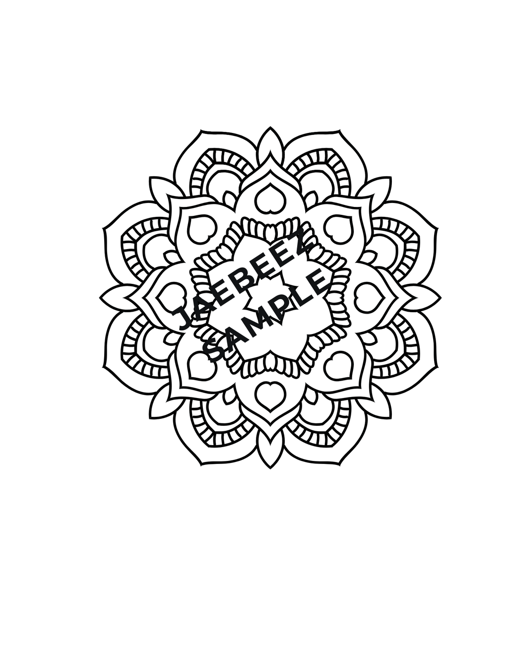 Simple Mandalas with Quotes Colored Paperback Book